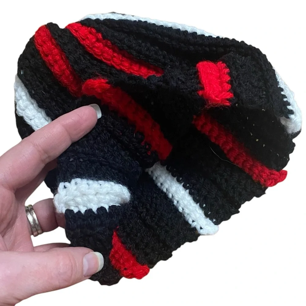 Handmade Toddler Crochet Winter Hat & Gloves